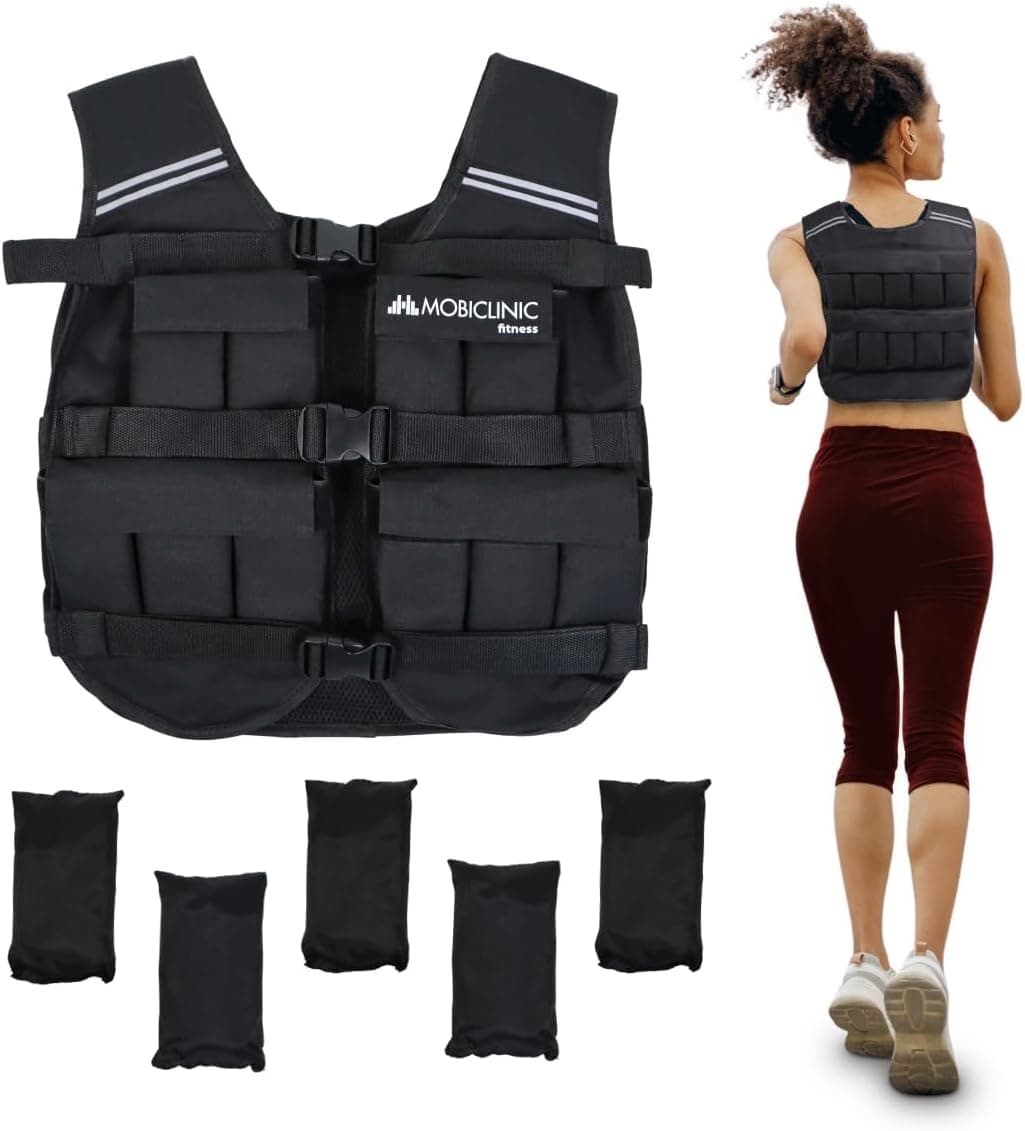 Chaleco lastrado ajustable (Amazon)