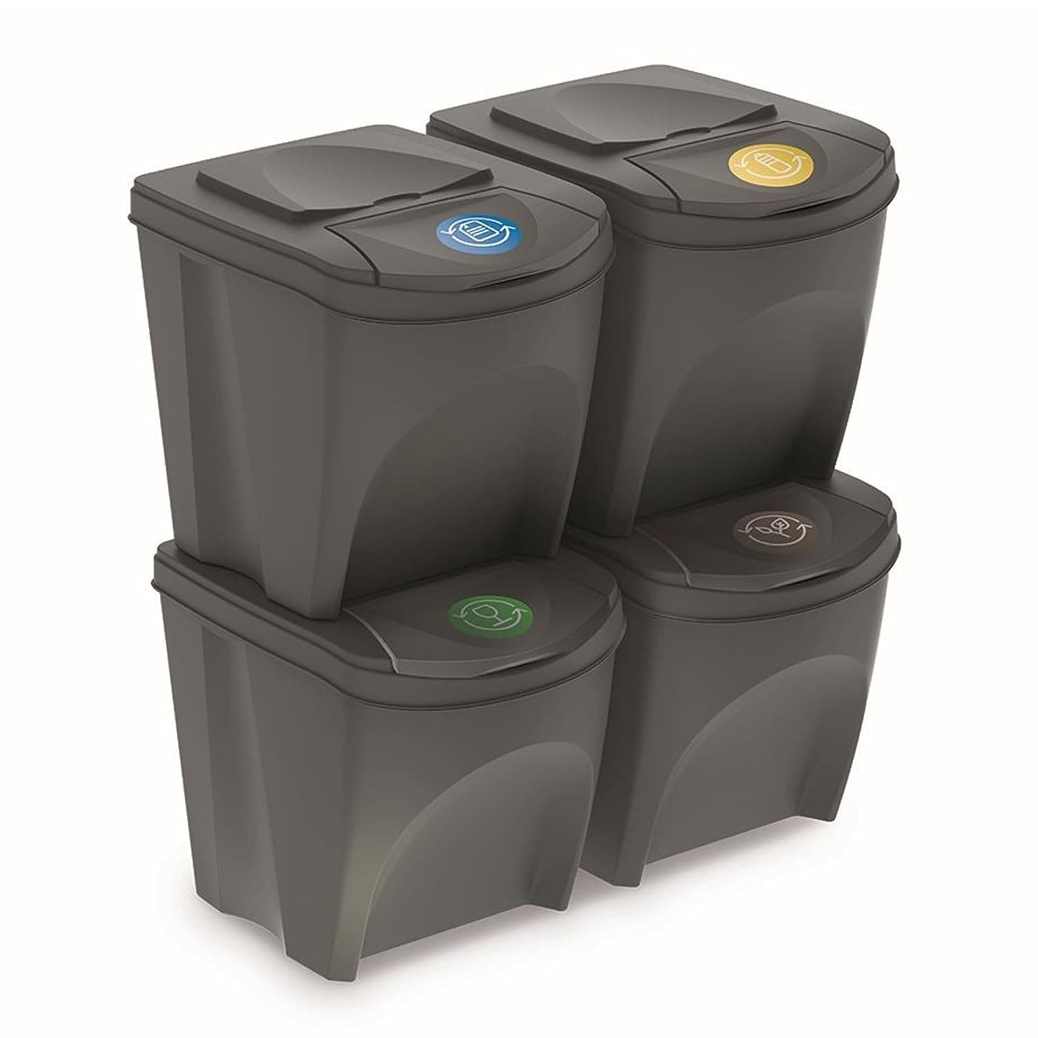 Cubo de basura para reciclaje (Amazon)