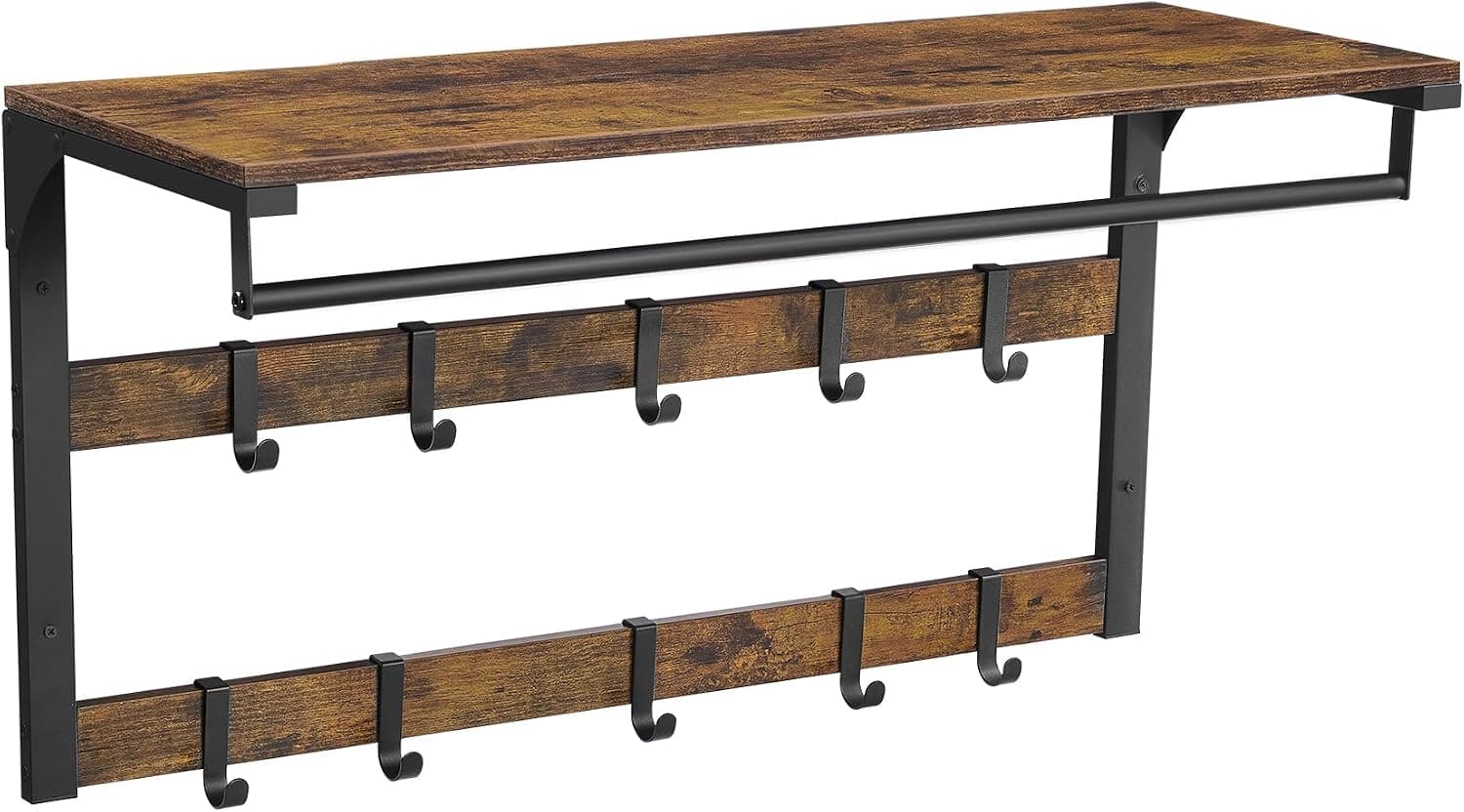 Perchero de pared para entrada (Amazon)