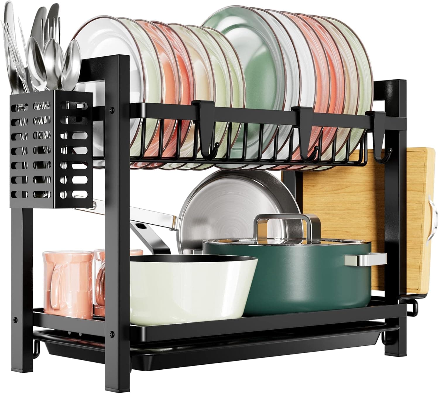 Escurridor de platos expandible (Amazon)