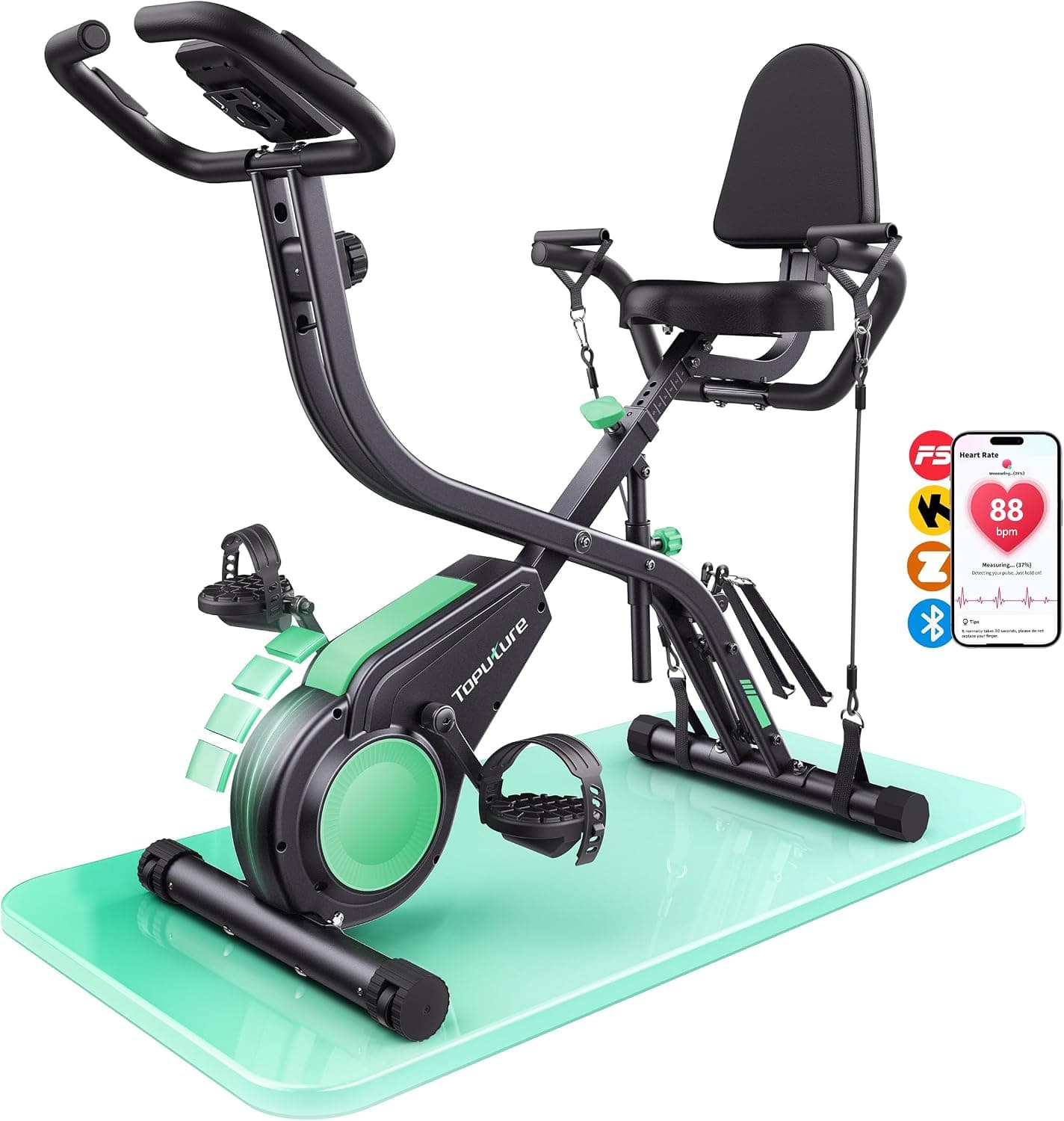 Bici estática plegable (Amazon)