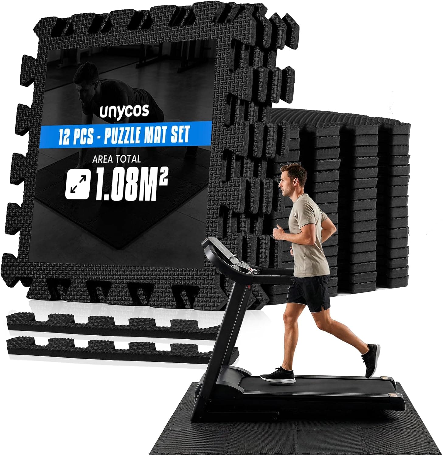 Suelo protector para gimnasio en casa (Amazon)